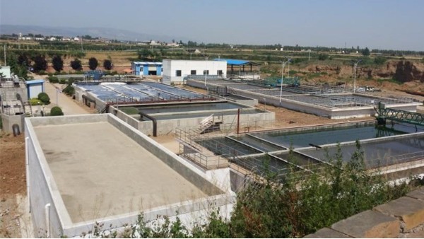 陜西某市政污水處理廠填料案例