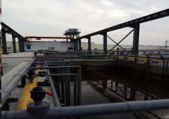 山東某印染企業廢水排放