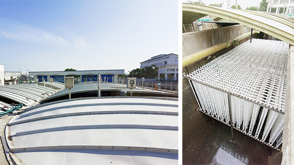 蘇州市吳中城區污水處理廠填料案例